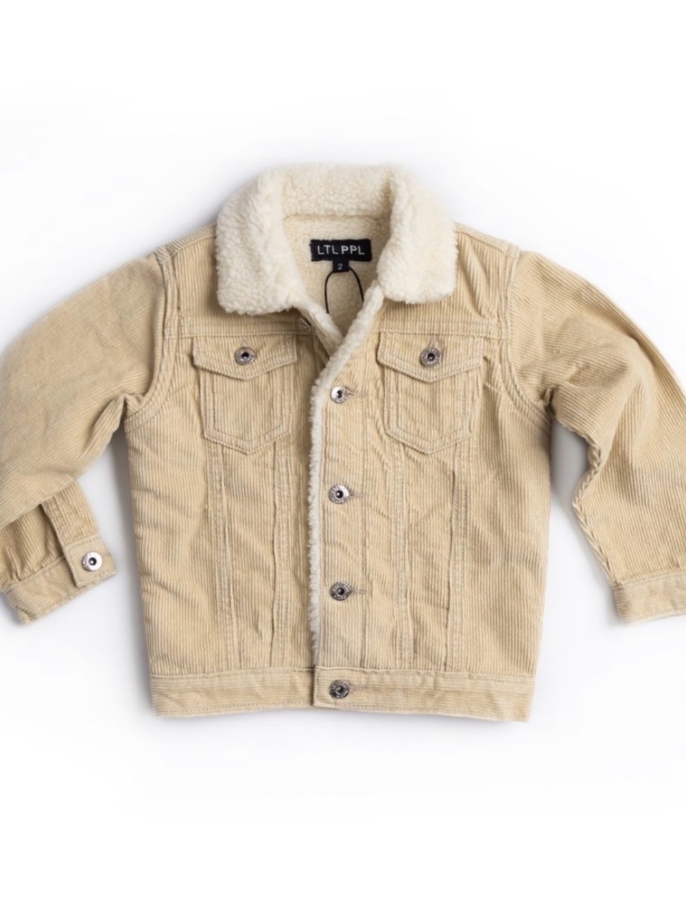 Kids Sherpa-Lined Corduroy Jacket